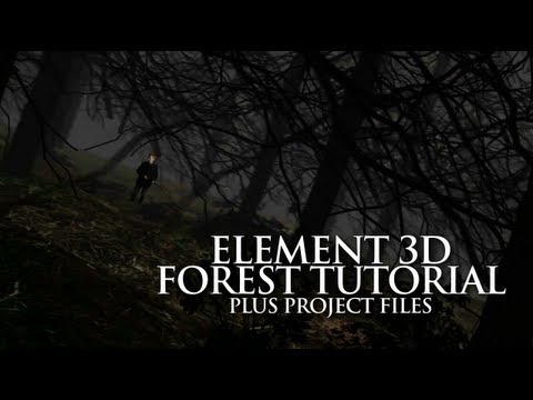 Element 3D Tutorial – Create a Forest